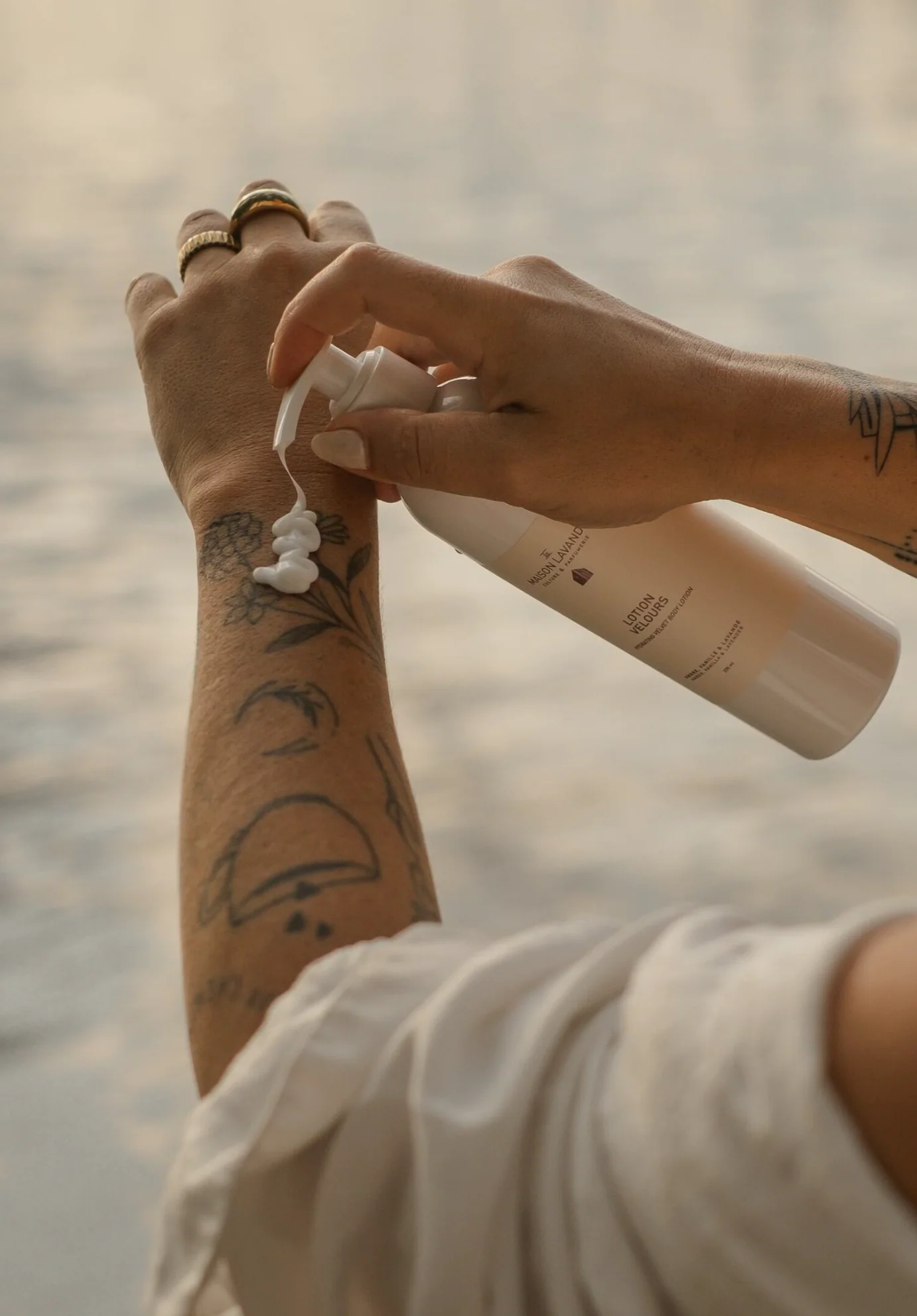 Lotion velours - Ambre, vanille & lavande - Image 3