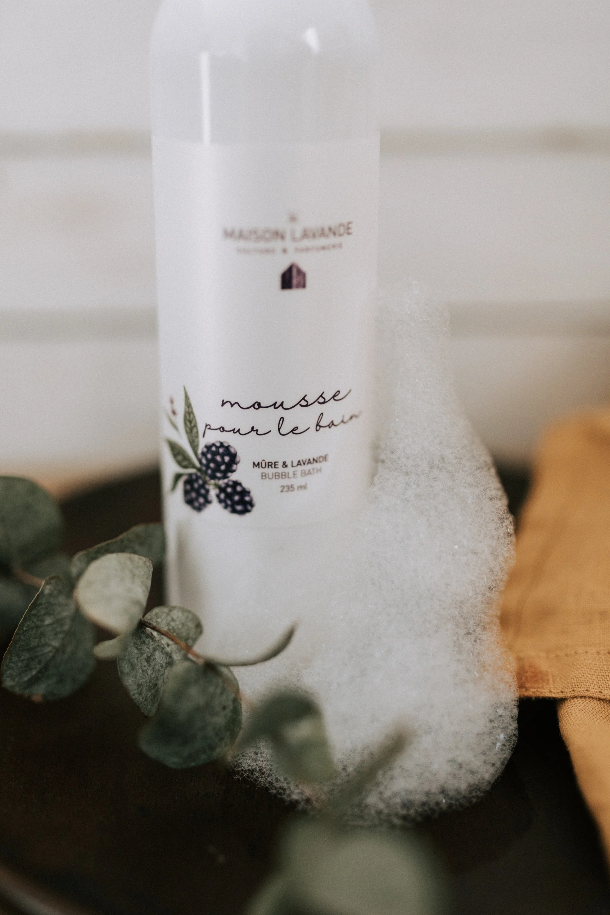 Mousse pour le bain - Mûre & lavande - Image 3