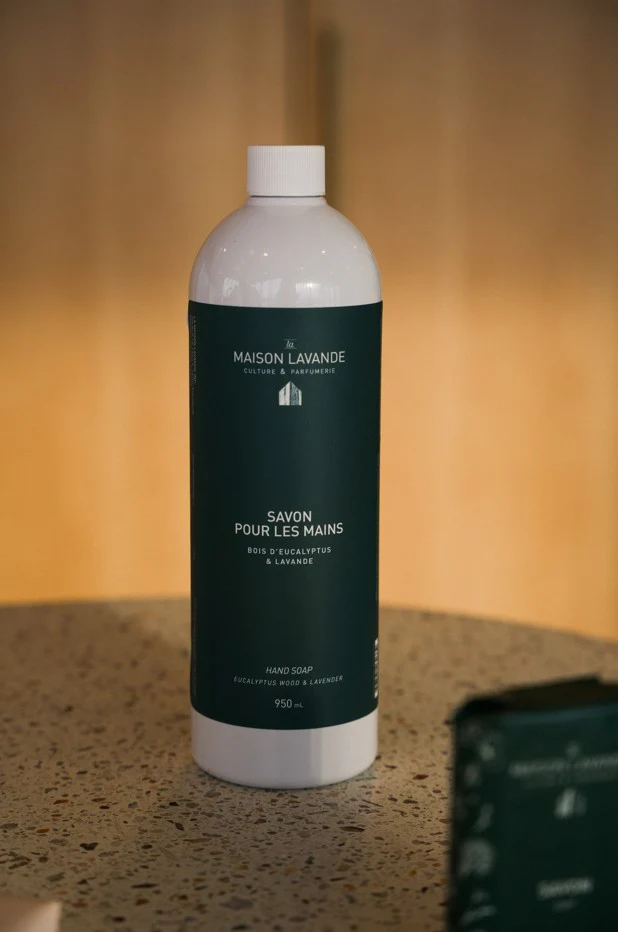 Savon pour les mains - Bois d'eucalyptus & lavande - Image 4